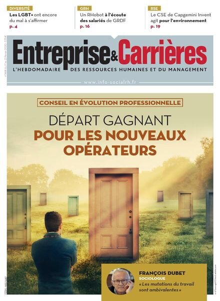 Entreprise & Carrieres – 17 fevrier 2020 Cover