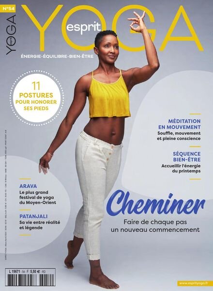 Esprit Yoga – fevrier-mars 2020 Cover