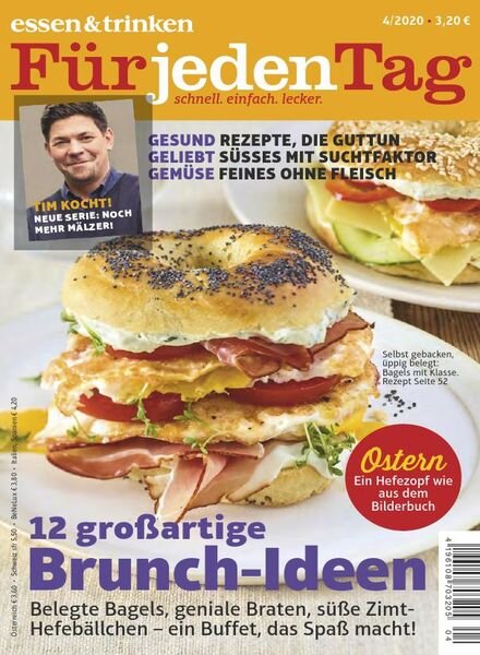 Essen & Trinken Fur jeden Tag – April 2020 Cover