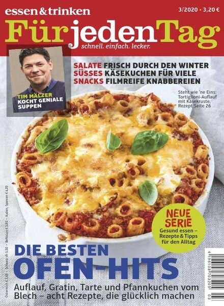 Essen & Trinken Fur jeden Tag – Marz 2020 Cover