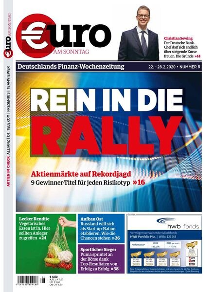 Euro am Sonntag – 22 Februar 2020 Cover