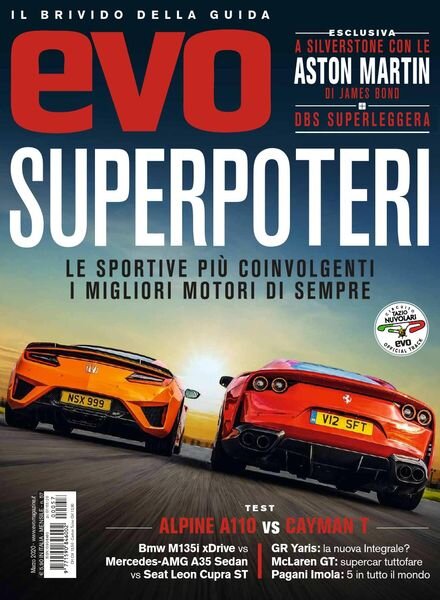 Evo Italia – Marzo 2020 Cover