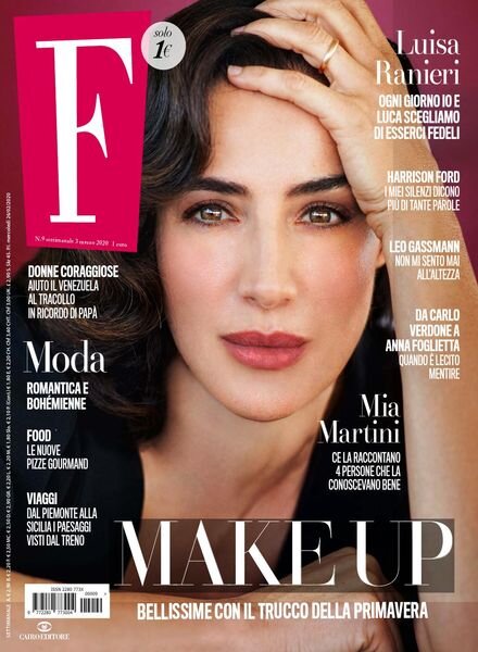 F – 3 Marzo 2020 Cover
