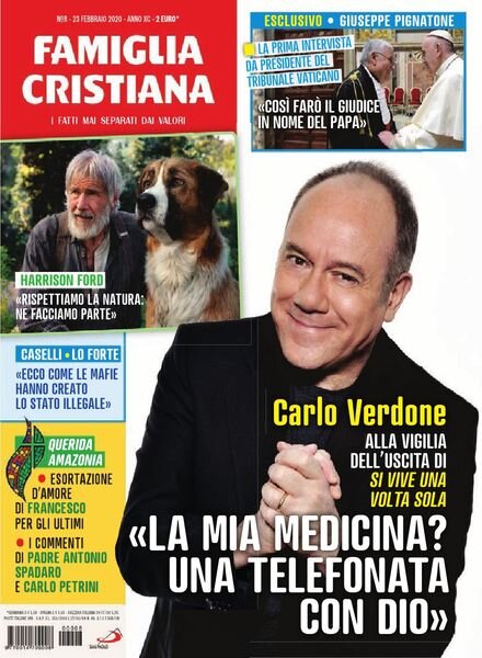 Famiglia Cristiana – 23 Febbraio 2020 Cover
