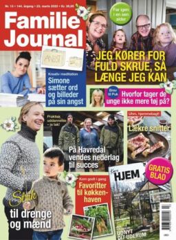 Familie Journal – 23 marts 2020