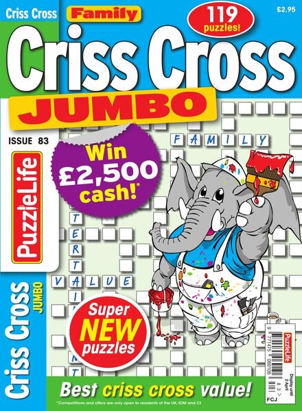 Family Criss Cross Jumbo – Issue 83 – March 2020 Cover