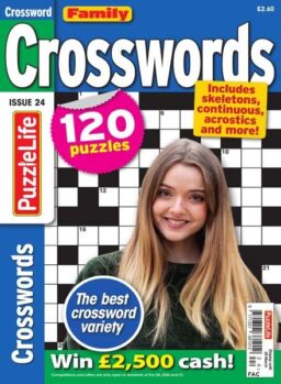 Family Crosswords – Issue 24 – February 2020