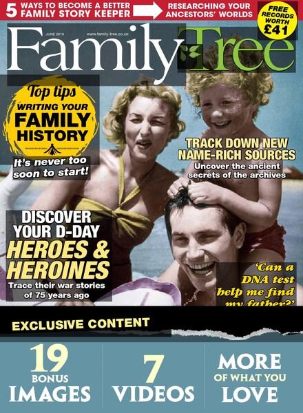 Family Tree UK – June 2019 Cover