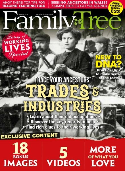 Family Tree UK – March 2019 Cover