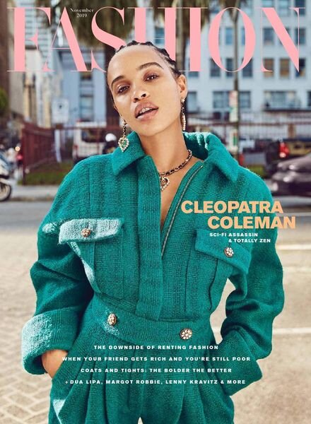 Fashion Magazine – November 2019 Cover