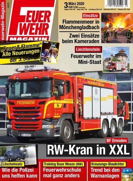 Feuerwehr-Magazin – Marz 2020 Cover