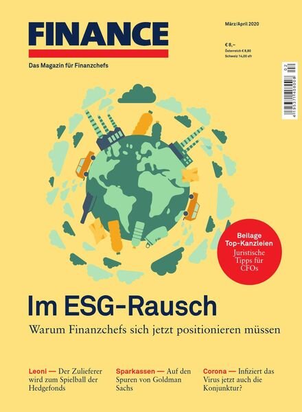 Finance – Marz-April 2020 Cover