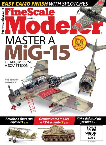 FineScale Modeler – April 2020 Cover