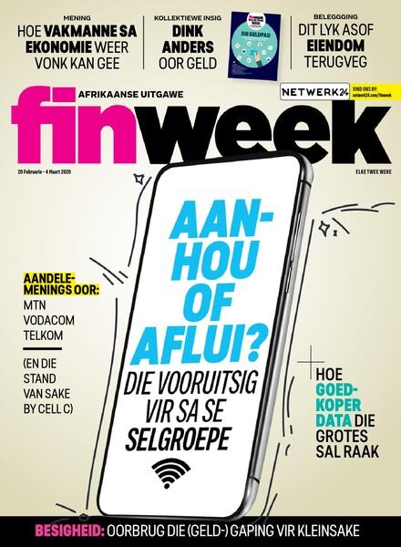 Finweek Afrikaans Edition – Februarie 20, 2020 Cover