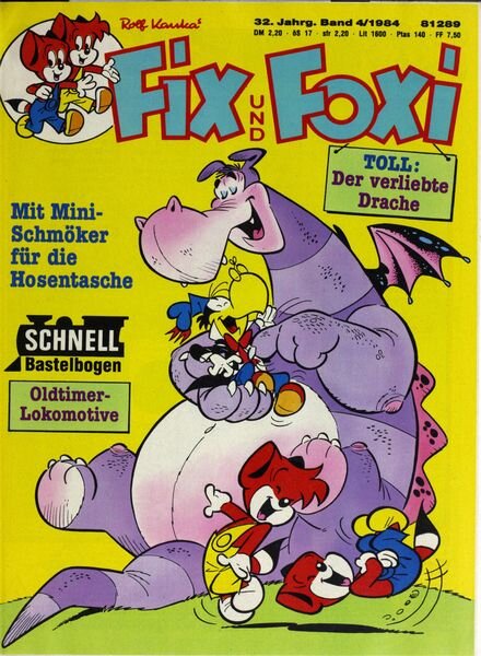 Fix & Foxi 80’s – Februar 2020 Cover