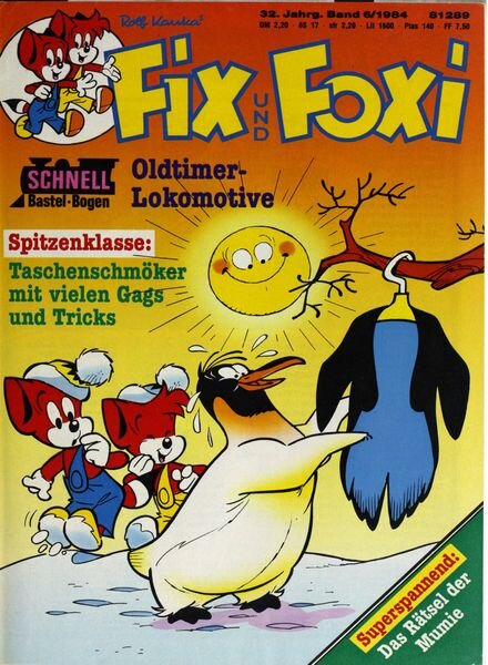 Fix & Foxi 80’s – Marz 2020 Cover