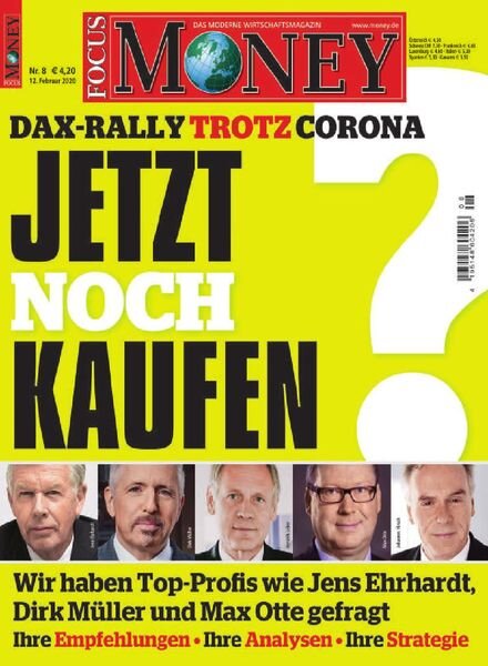 Focus Money – 12 Februar 2020 Cover