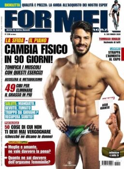 For Men Magazine – Marzo 2020