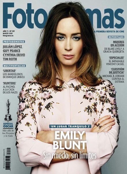 Fotogramas – marzo 2020 Cover