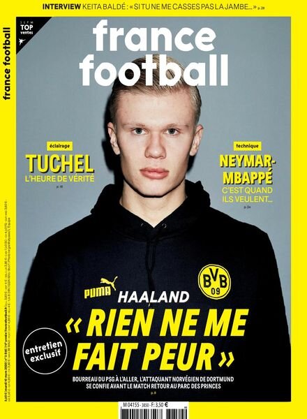 France Football – 10 mars 2020 Cover