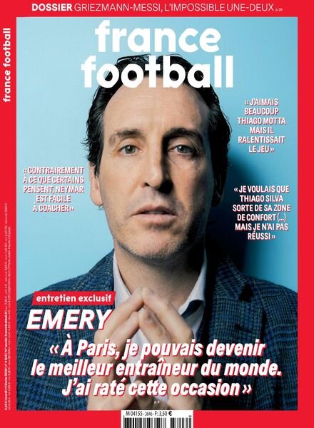 France Football – 11 fevrier 2020 Cover