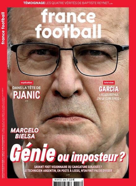 France Football – 25 fevrier 2020 Cover