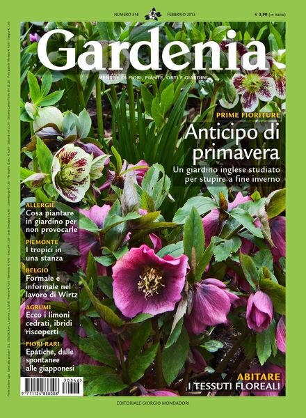 Gardenia – Febbraio 2013 Cover