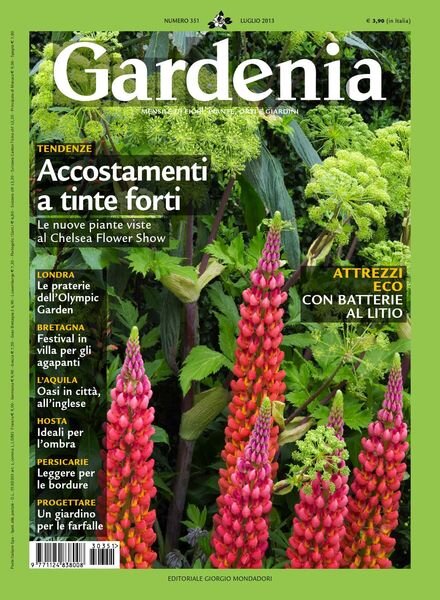 Gardenia – Luglio 2013 Cover