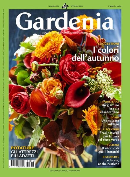 Gardenia – Ottobre 2013 Cover