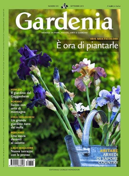 Gardenia – Settembre 2013 Cover