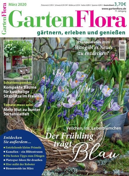 GartenFlora – Marz 2020 Cover