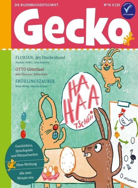 Gecko – Nr.76 2020 Cover