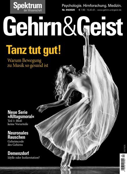 Gehirn & Geist – April 2020 Cover