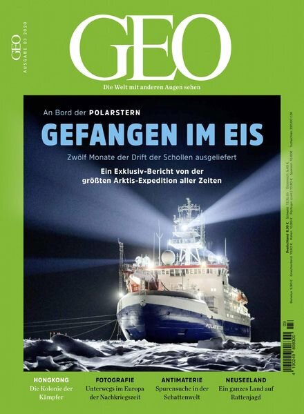 Geo Germany – Marz 2020 Cover