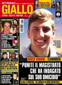 Giallo – 26 Febbraio 2020