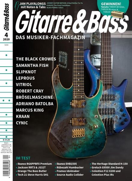 Gitarre & Bass – Marz 2020 Cover