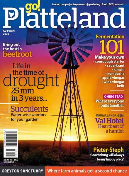 go! Platteland – September 2020 Cover