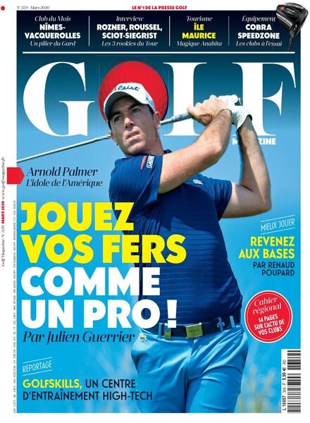 Golf Magazine France – fevrier 2020 Cover