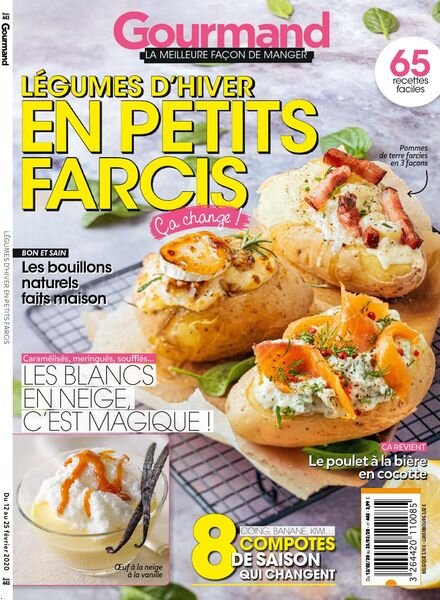 Gourmand – 14 fevrier 2020 Cover