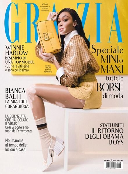 Grazia Italia – 12 marzo 2020 Cover