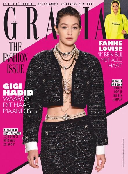 Grazia Netherlands – 12 februari 2020 Cover