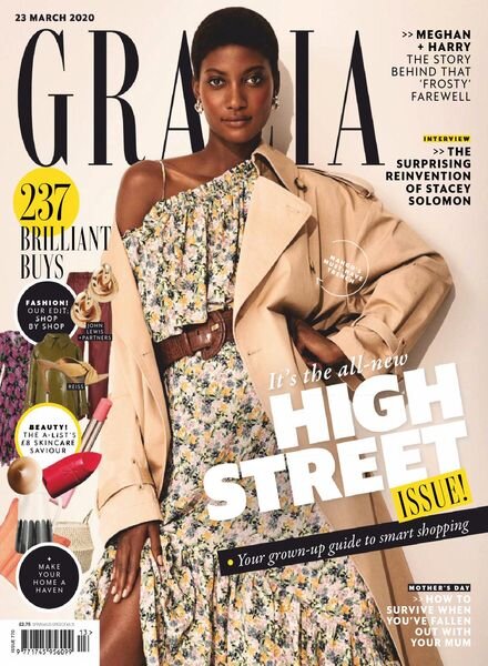 Grazia UK – 23 March 2020 Cover