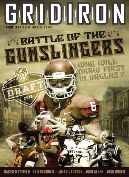 Gridiron – Issue 38 – April 2018 Cover