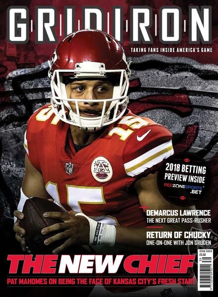 Gridiron – Issue 39 – August 2018 Cover