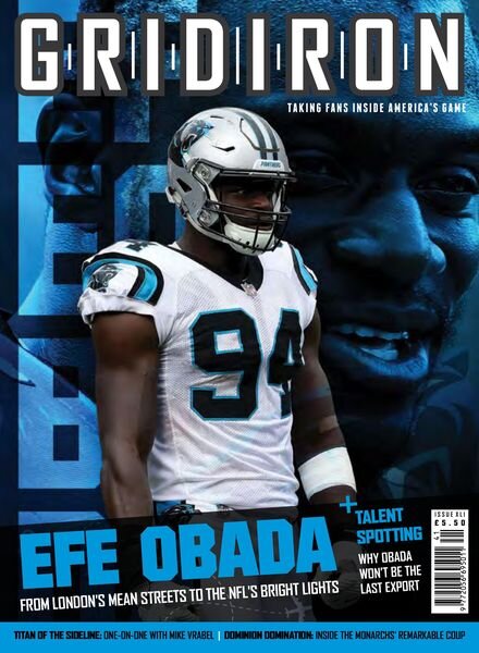 Gridiron – Issue 41 – October 2018 Cover