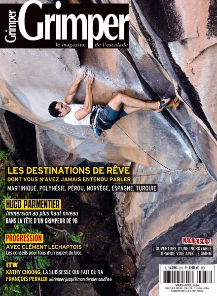 Grimper – fevrier 2020 Cover