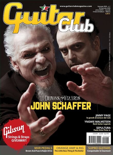 Guitar Club Magazine – Febbraio 2020 Cover