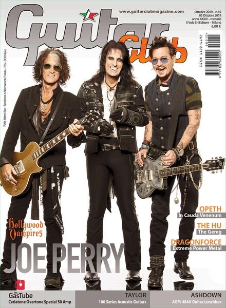 Guitar Club Magazine – Ottobre 2019 Cover
