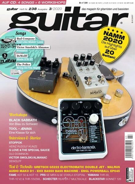 Guitar Germany – Marz 2020 Cover
