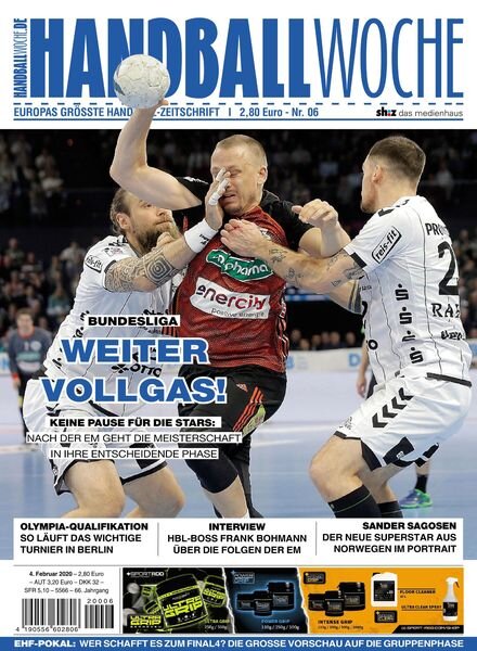 Handballwoche – 4 Februar 2020 Cover